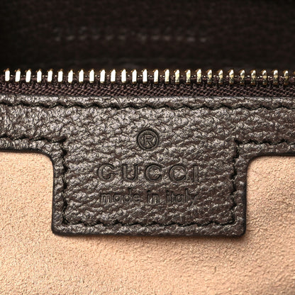 Gucci GG Supreme Monogram Web Medium Ophidia Tote Bag Brown 6 of 9