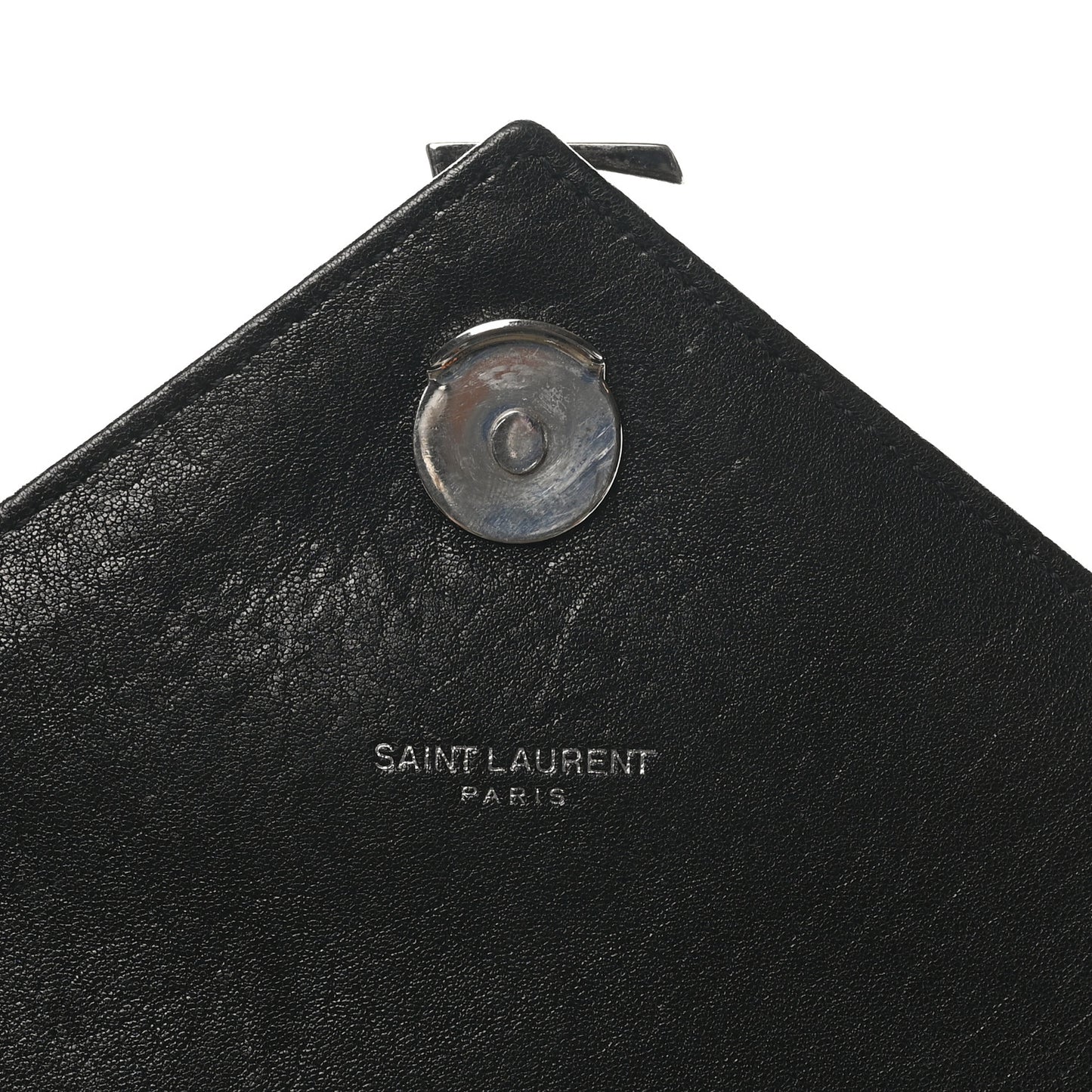 Calfskin Mixed Matelasse Triquilt Large Monogram Satchel Black