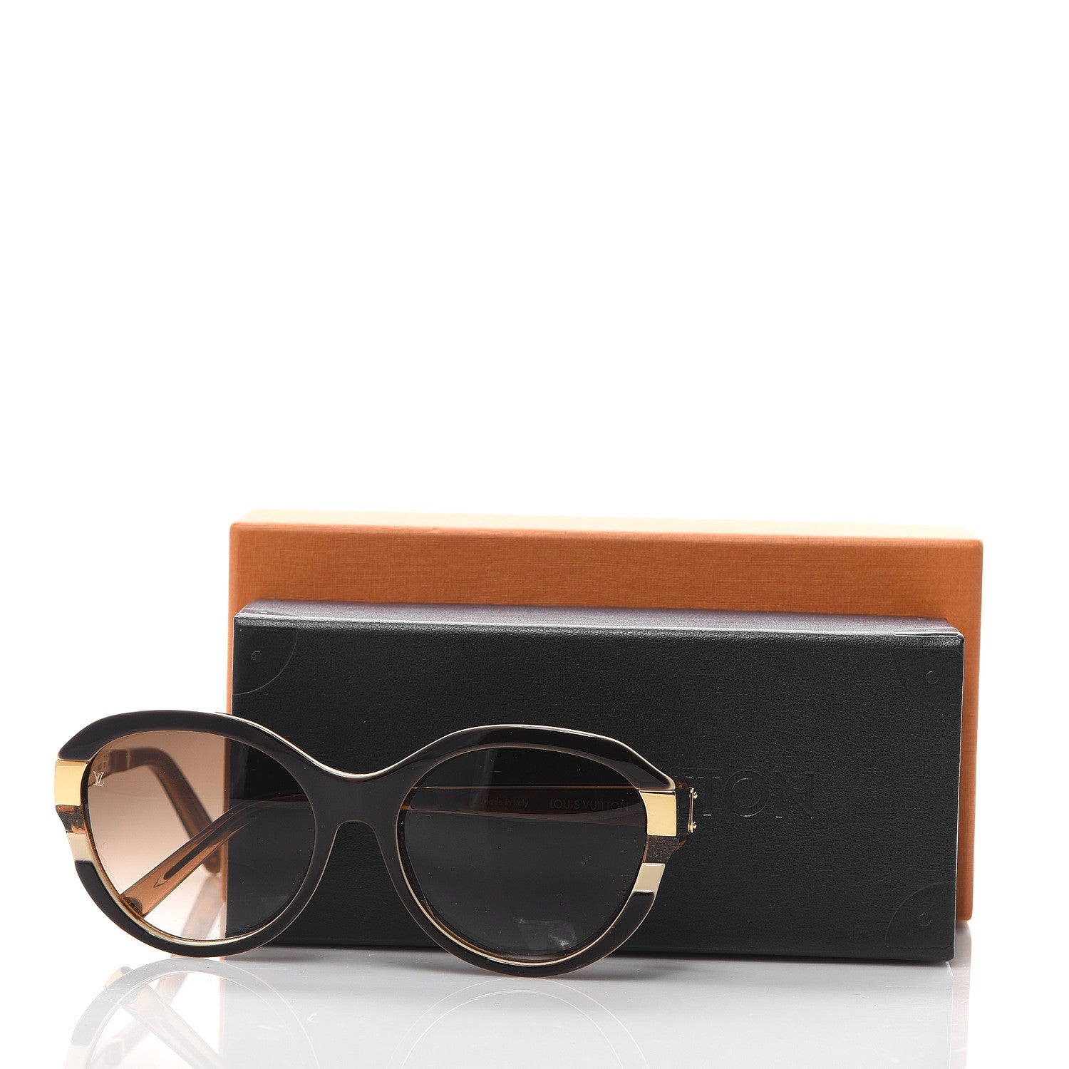 Louis Vuitton Petit Soupcon Cat Eye Sunglasses Z0487W Brown 7 of 7