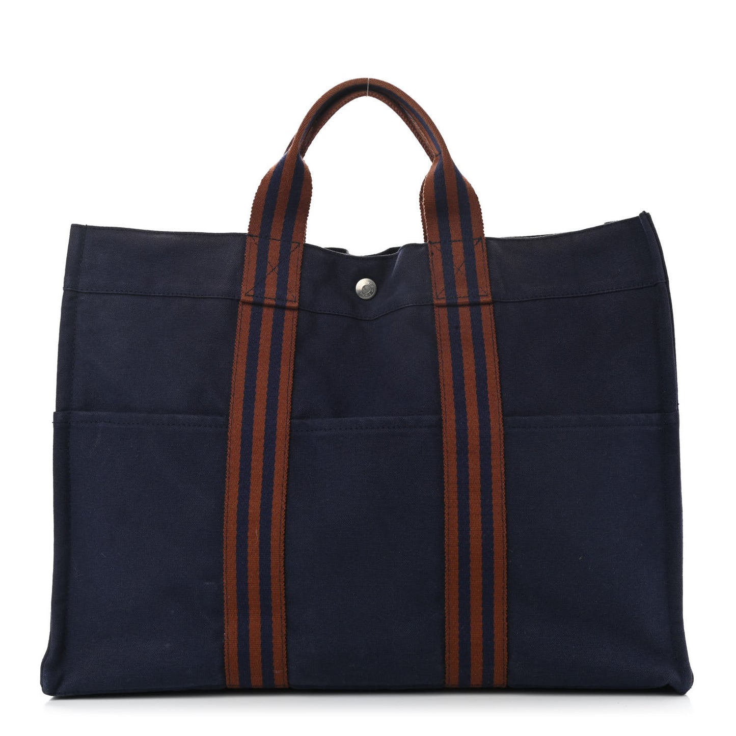 Canvas Fourre Tout MM Navy Brown