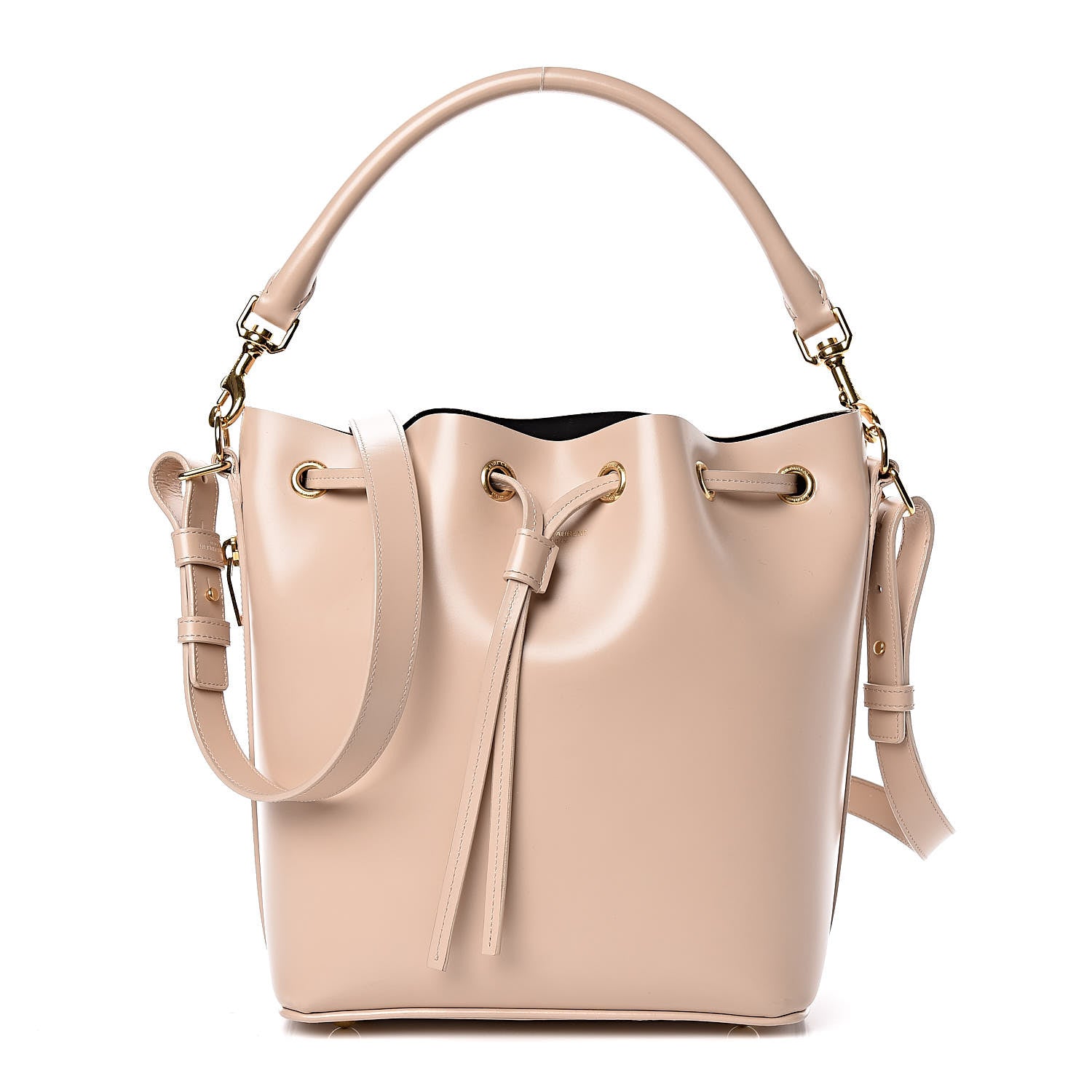 Saint Laurent Calfskin Medium Emmanuelle Bucket Bag Nude Powder 1 of 9
