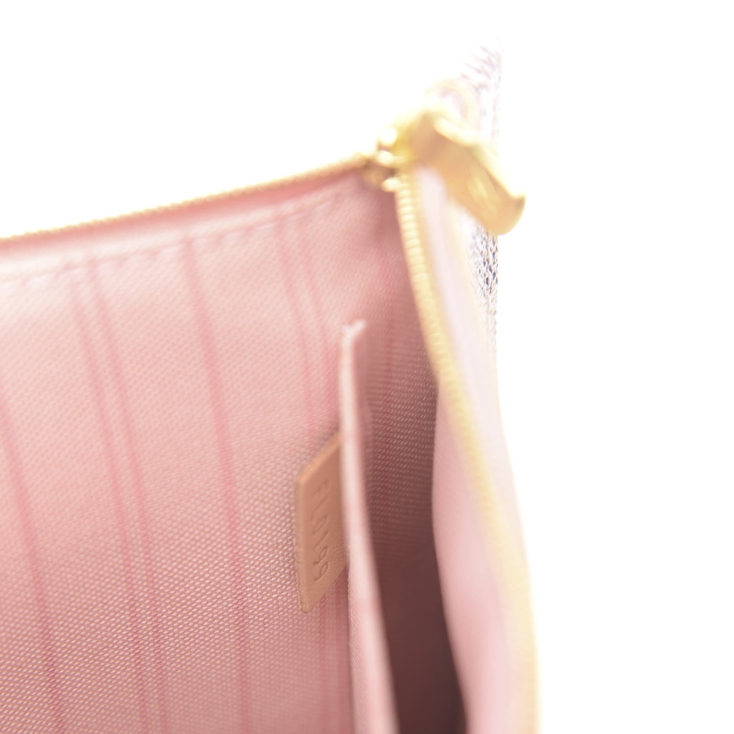 Louis Vuitton Damier Azur Neverfull MM GM Pochette Rose Ballerine 7 of 7