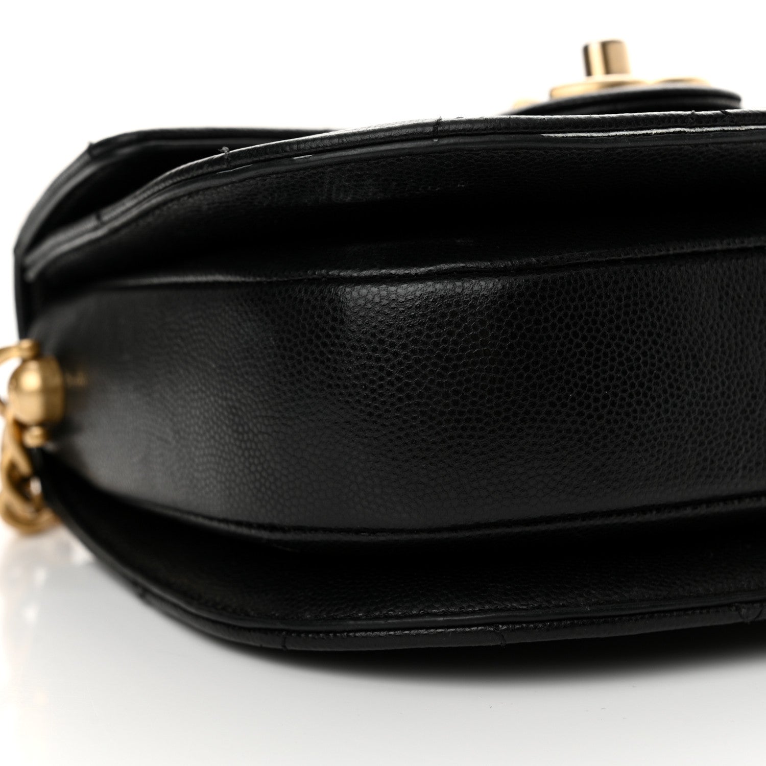 Chanel Caviar Quilted Moon Messenger Black 9 of 13