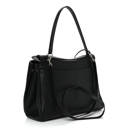 Balenciaga Natural Smooth Calfskin Medium Rodeo Top Handle Handbag Black 3 of 10