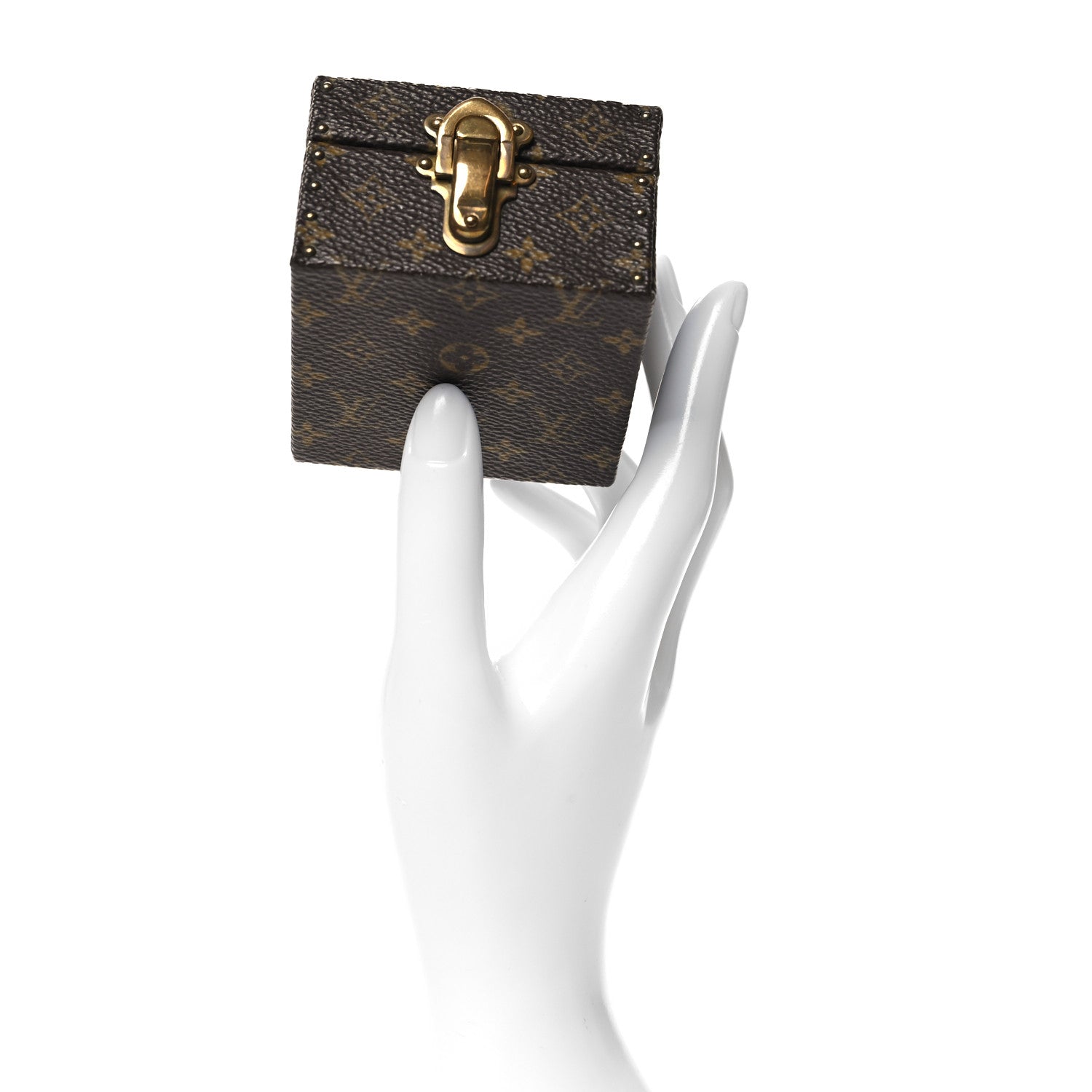 Louis Vuitton Monogram Ring Box Mini Trunk Case 2 of 6