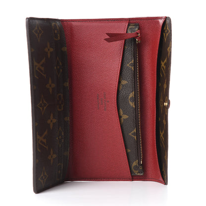 Louis Vuitton Monogram Josephine Wallet Rouge 6 of 9