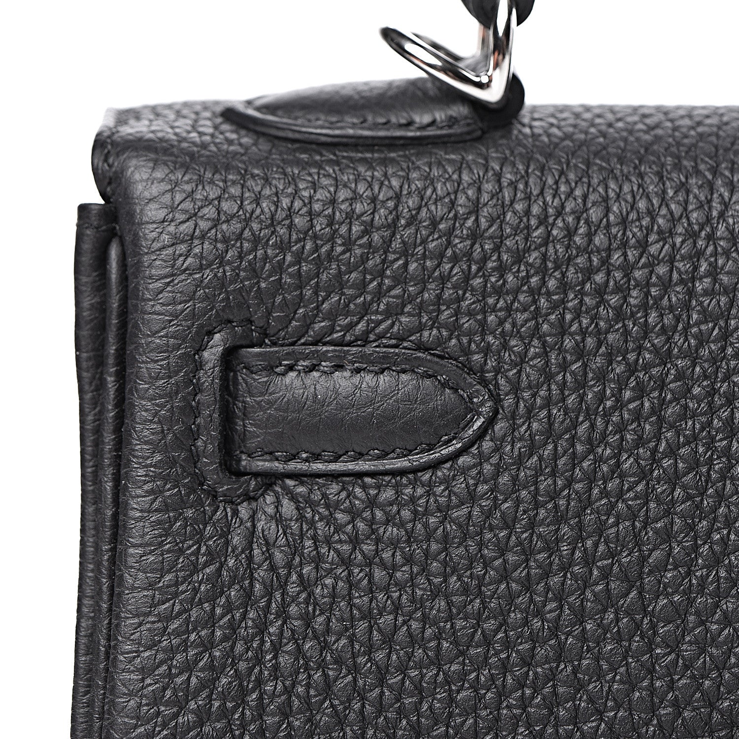 Hermes Togo Kelly Retourne 25 Black 13 of 39