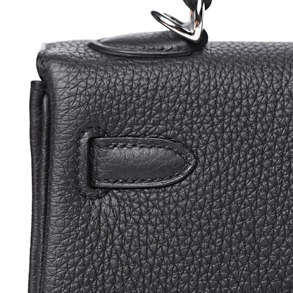 Hermes Togo Kelly Retourne 25 Black 13 of 39