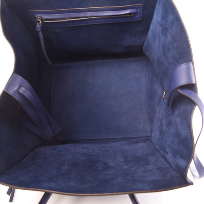Celine Supple Calfskin Medium Phantom Luggage Indigo 6 of 19