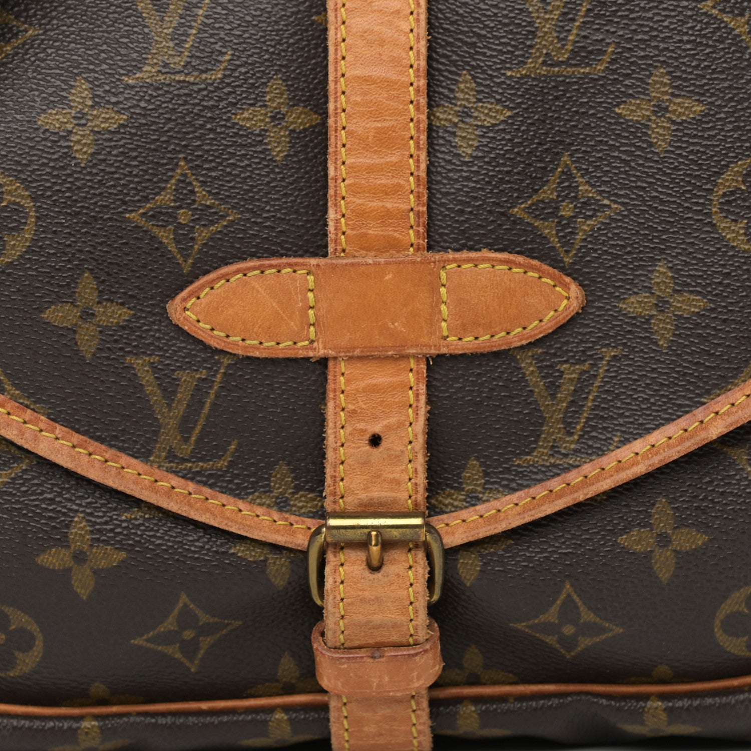 Louis Vuitton Monogram Saumur 30 8 of 14