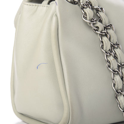 Chanel Lambskin Quilted Large Mademoiselle Double Flap Light Green 12 of 12