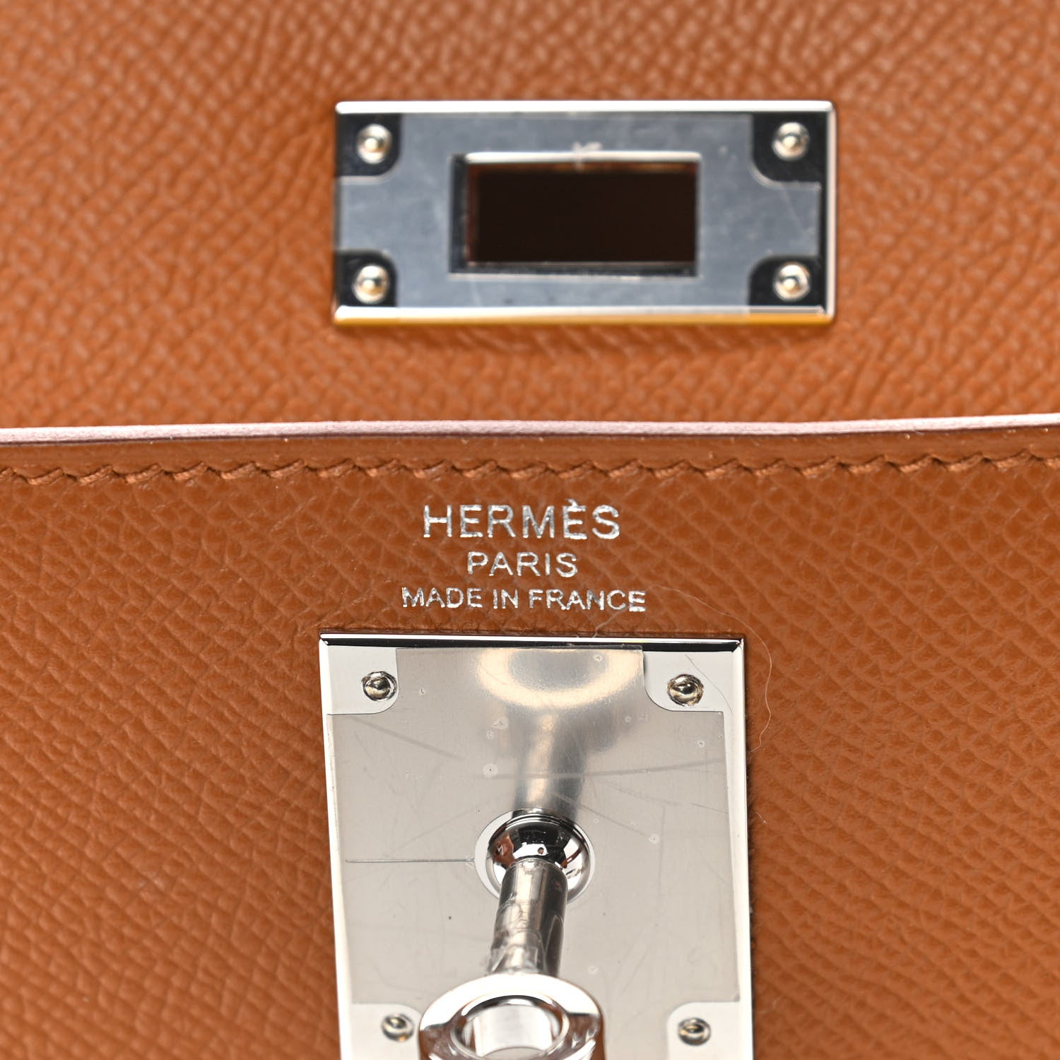 Hermes Epsom Verso Kelly Sellier 28 Gold Ambre 6 of 12