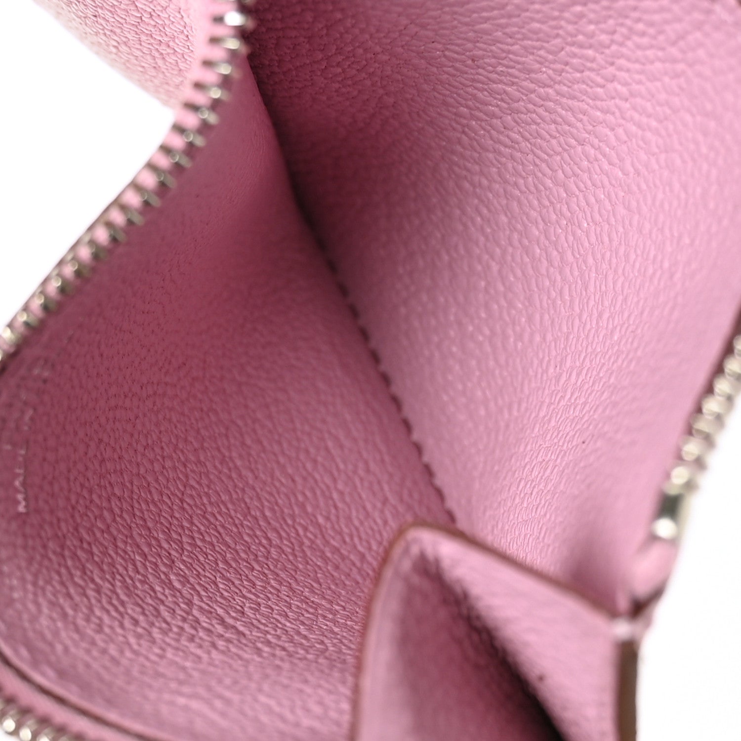 Hermes Chevre Mysore Roulis Slim Wallet Mauve Sylvestre 7 of 9