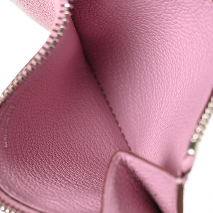 Hermes Chevre Mysore Roulis Slim Wallet Mauve Sylvestre 7 of 9