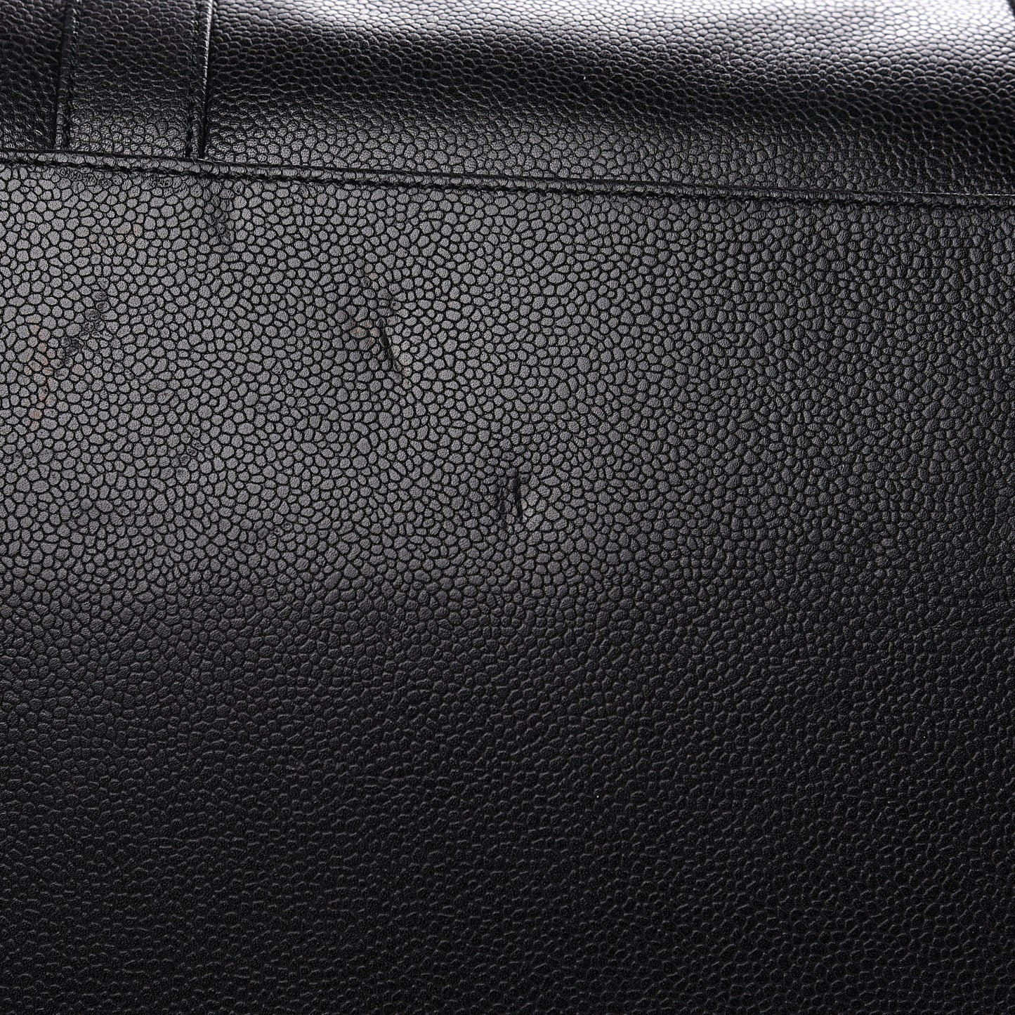 Caviar Timeless CC Duffel Bag Black