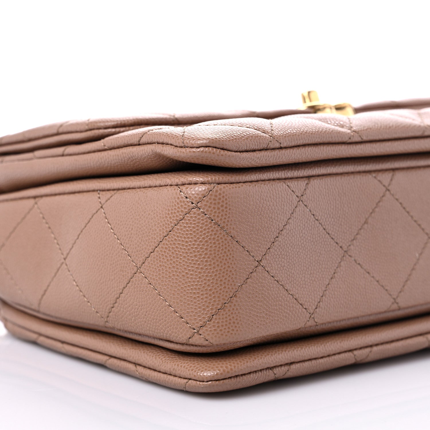 Chanel Caviar Quilted Coco First Flap Beige 8 of 11