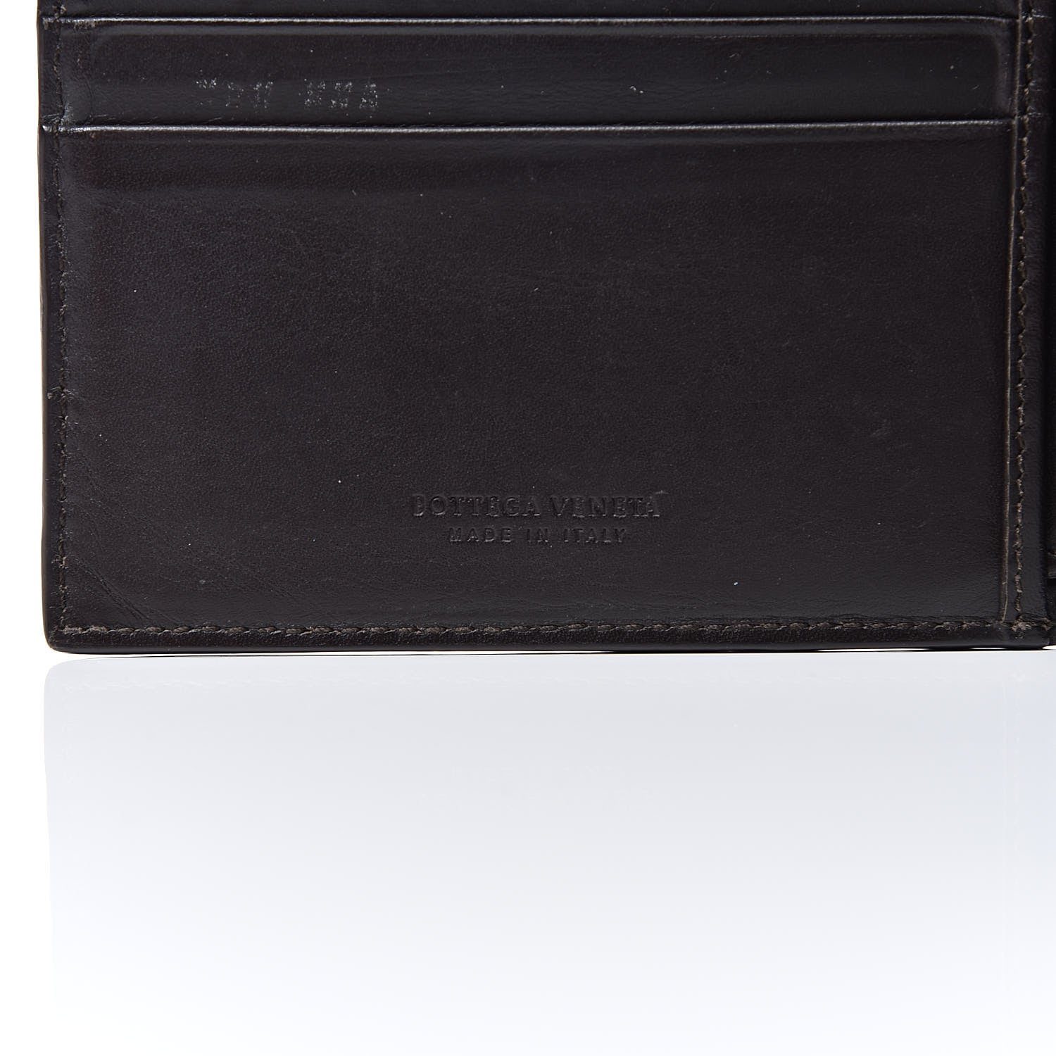 Bottega Veneta Nappa Intrecciato Bi-Fold Wallet Ebano 6 of 10