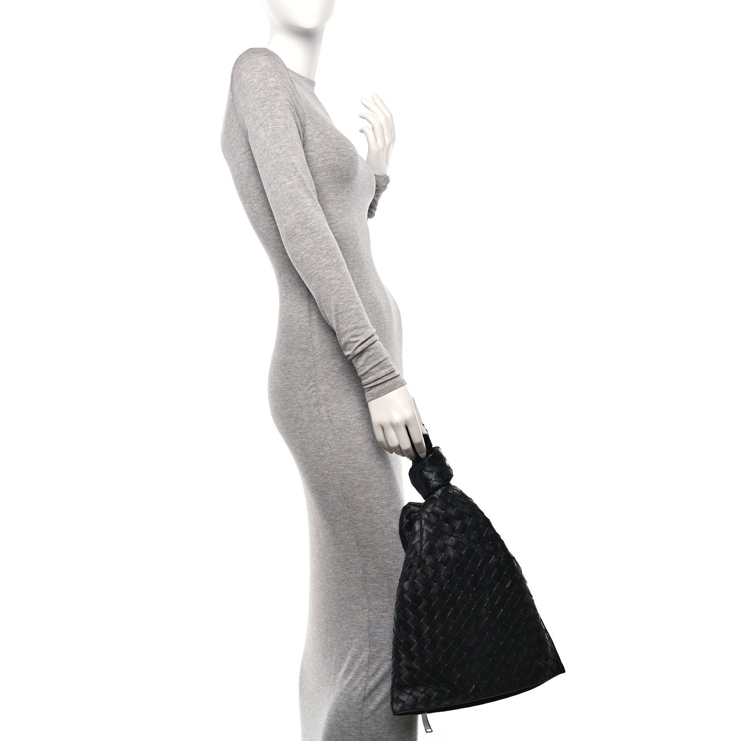 Bottega Veneta Nappa Intrecciato BV Twist Black 2 of 10