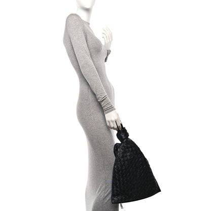 Bottega Veneta Nappa Intrecciato BV Twist Black 2 of 10