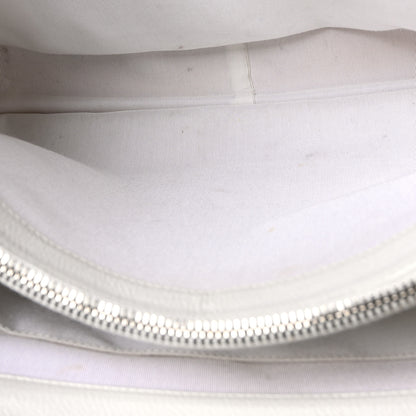 Chanel Caviar Quilted Grand Shopping Tote GST White 5 of 11