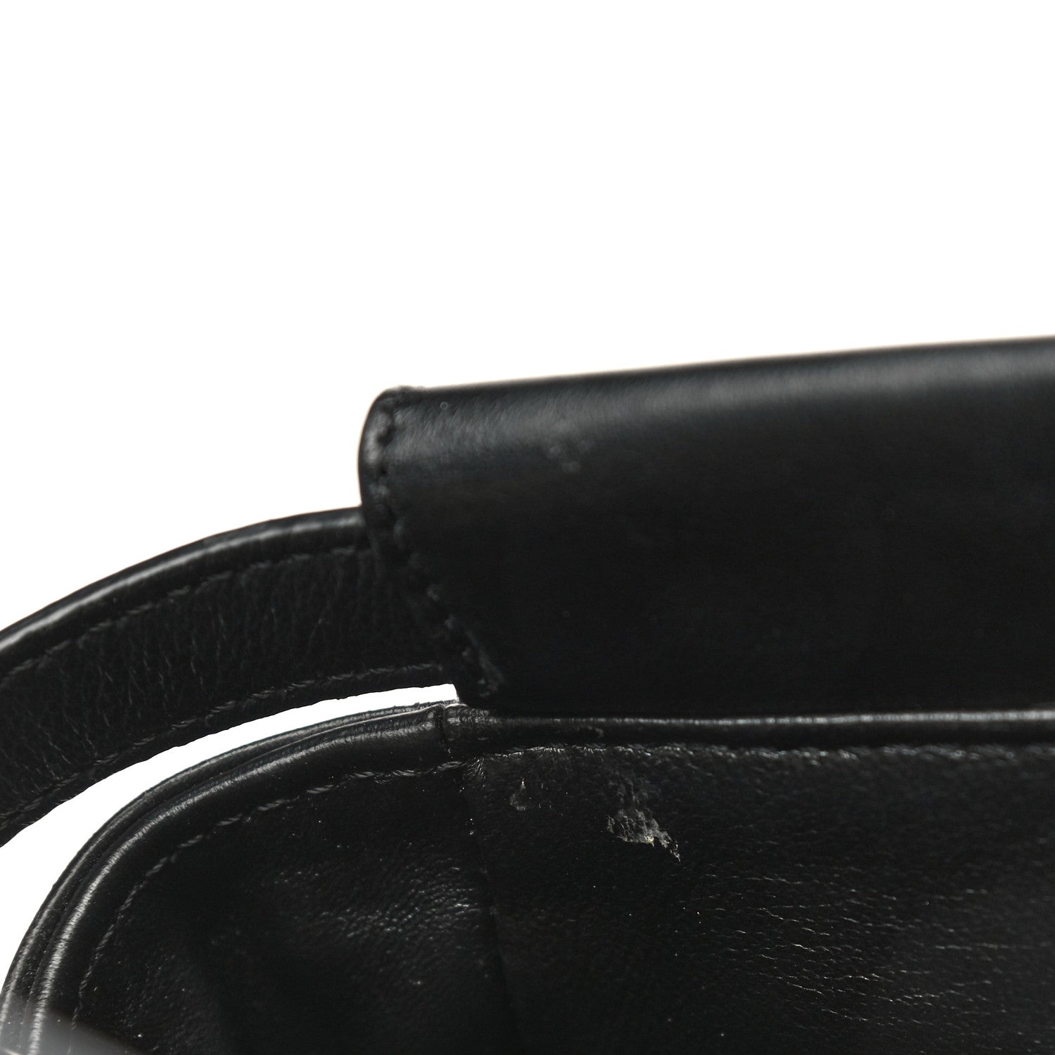 Fendi Nappa Mini Peekaboo Iconic Satchel Black 16 of 26