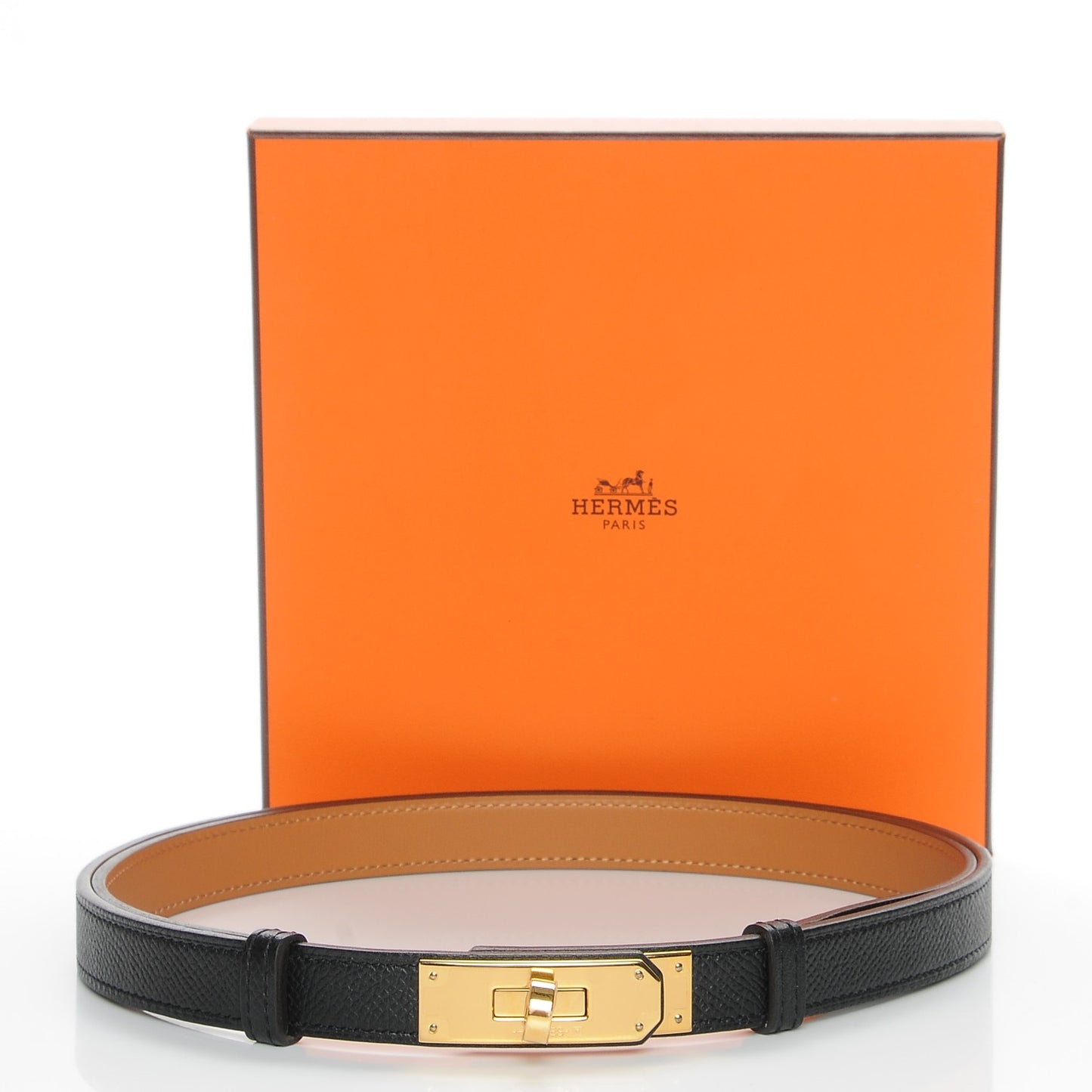 Epsom Kelly Belt Black