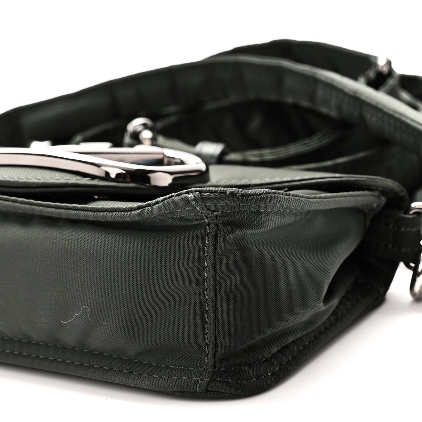 X PORTER Technical Fabric Vlogo Loco Small Crossbody Bag Khaki