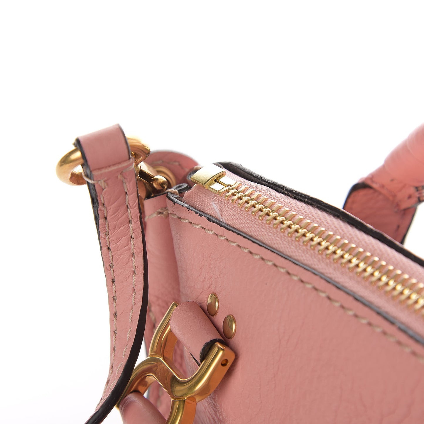 Calfskin Mini Marcie Satchel Anemone Pink