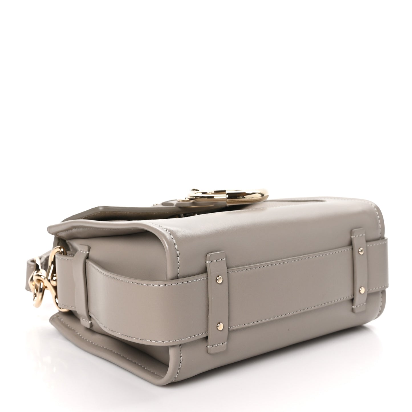 Calfskin Mini Tess Day Bag Motty Grey