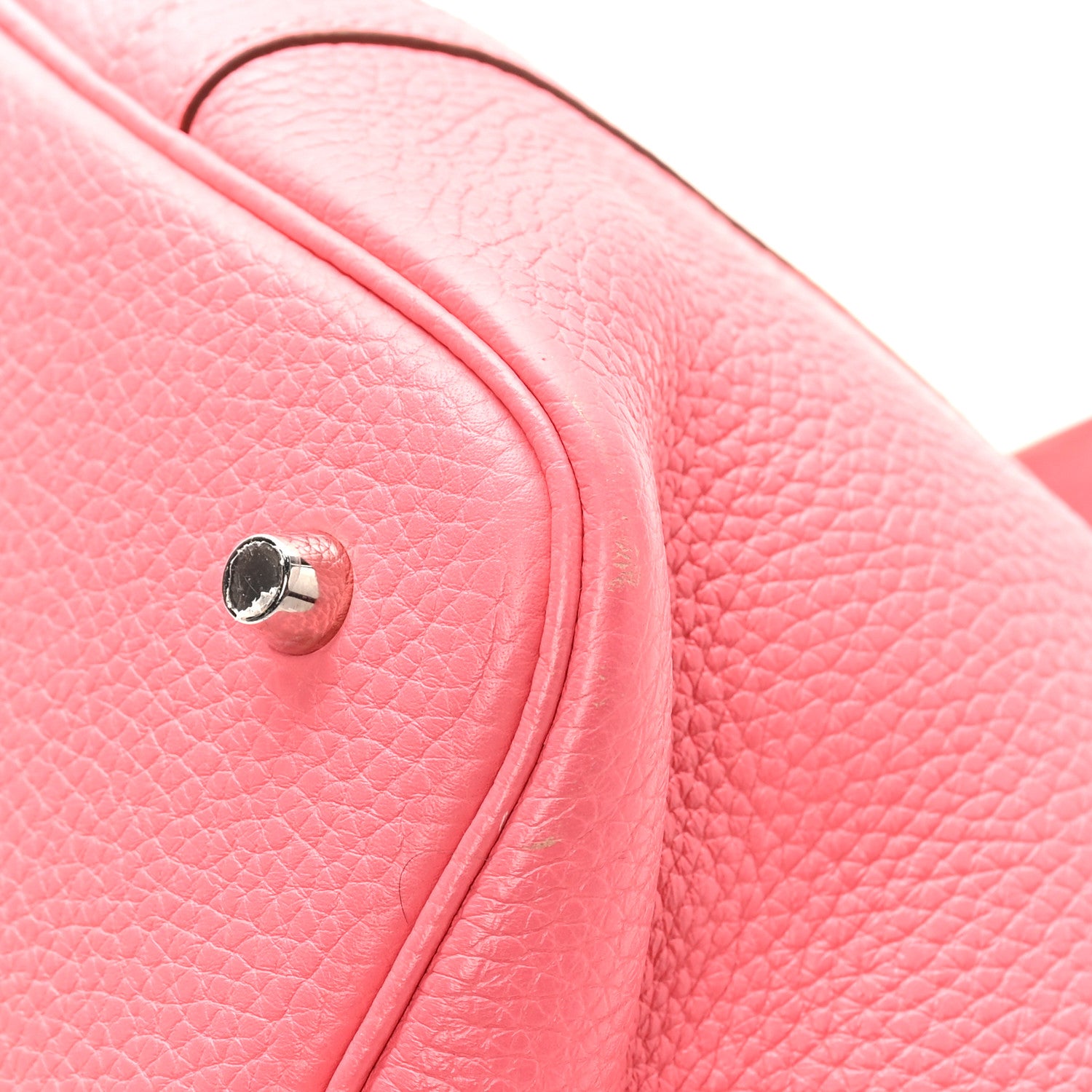 Hermes Taurillon Clemence Picotin Lock 22 MM Rose Azalee 1850422