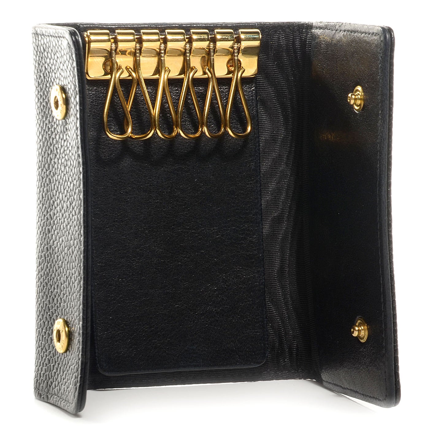 Caviar 6 Key Holder Case Black