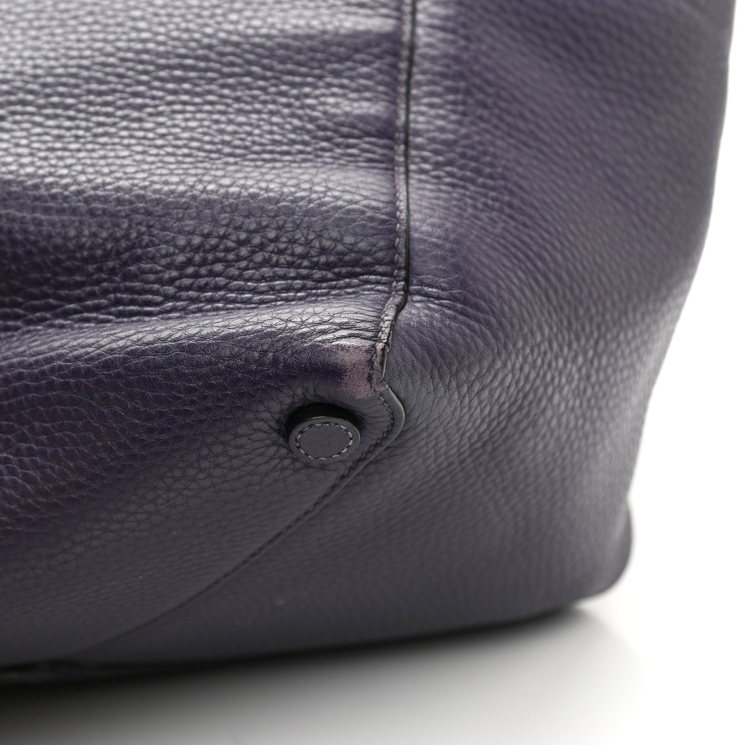 Prada Vitello Daino Tote Melanzana 19 of 19