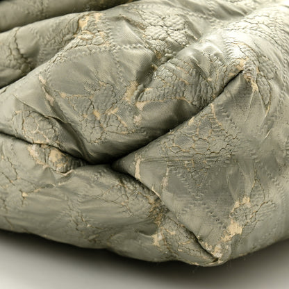 Louis Vuitton Jacquard Quilted Monogram Limelight Clutch GM Perle 9 of 10