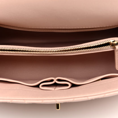 Chanel Caviar Quilted Small Coco Handle Flap Light Pink 5 of 10