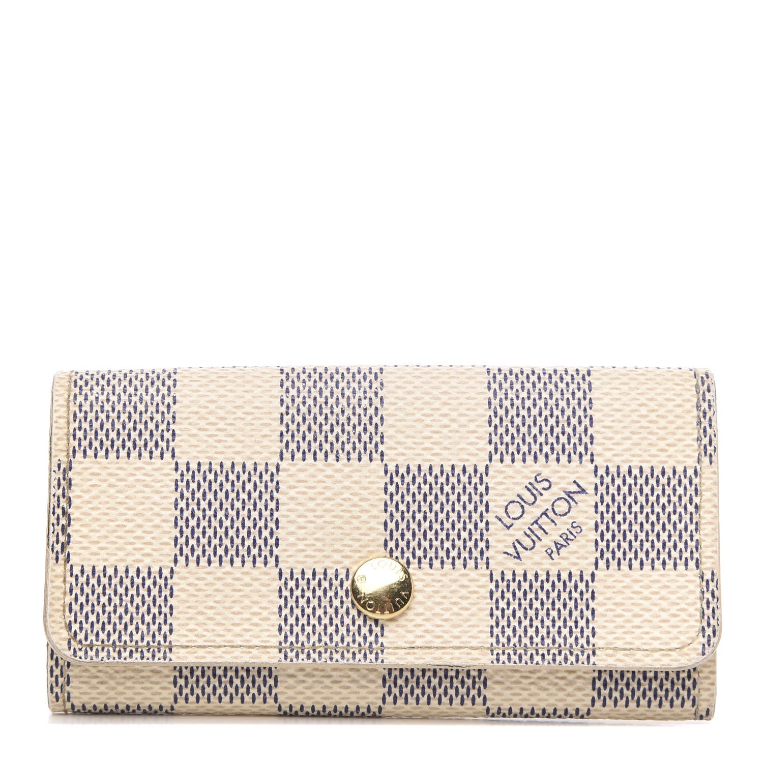 Louis Vuitton Damier Azur Multicles 4 Key Holder 1 of 7