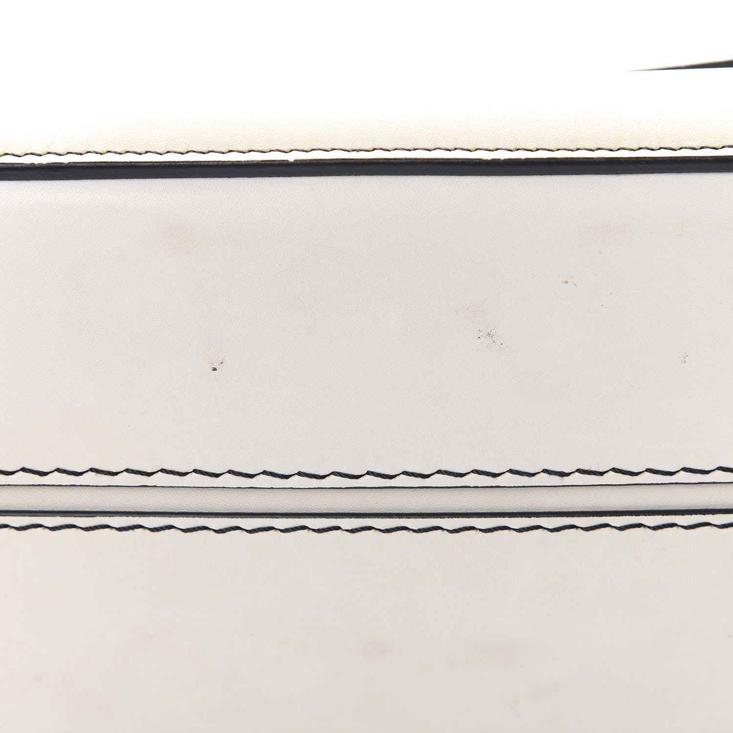 Celine Natural Calfskin Small Square With Pocket White 13 of 17