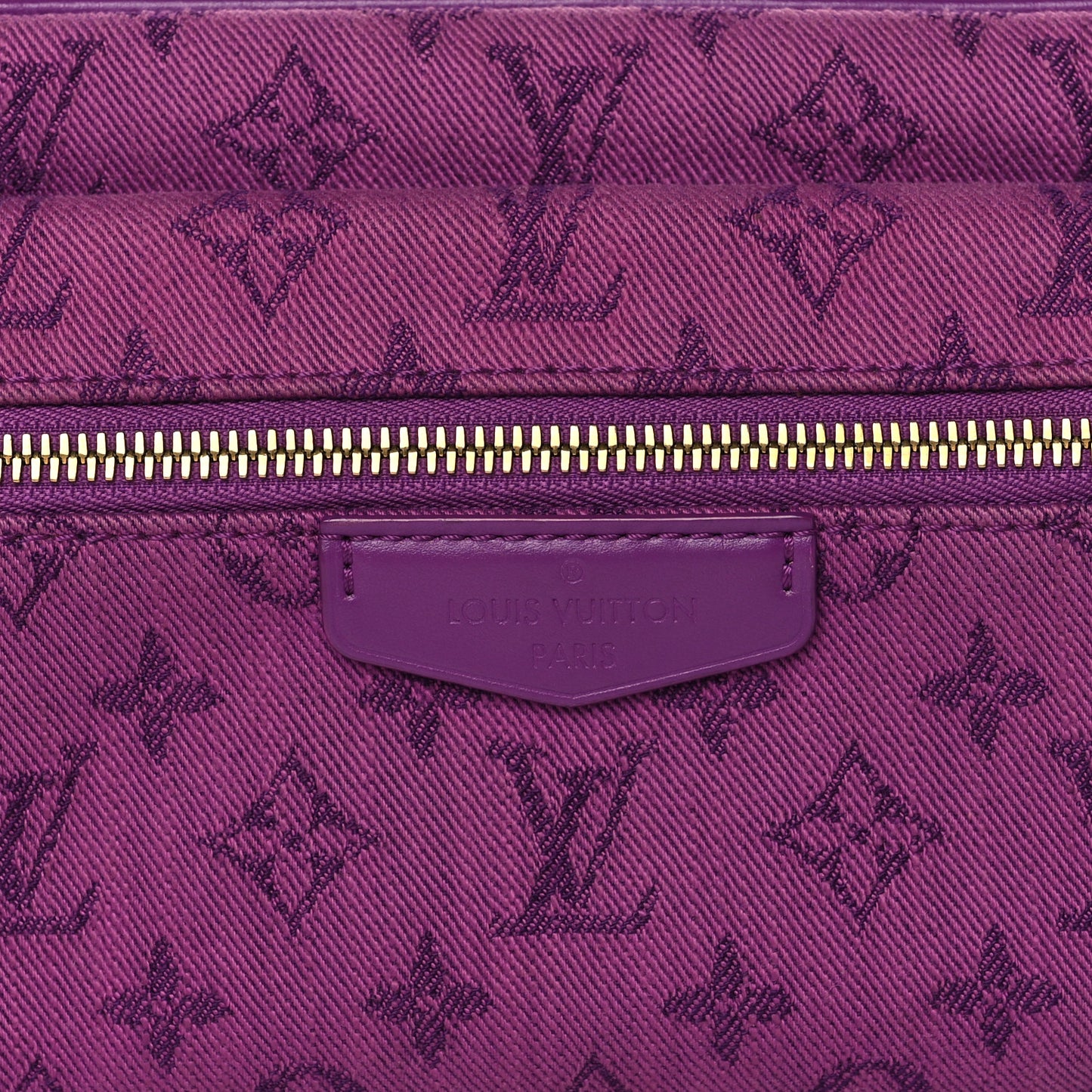 Denim Monogram Outdoor Bumbag Purple