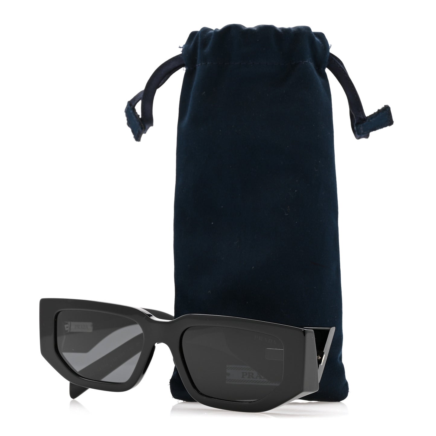Acetate Sunglasses SPR 09Z Black