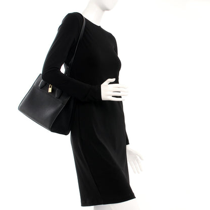 Louis Vuitton Taurillon City Steamer PM Black 2 of 9