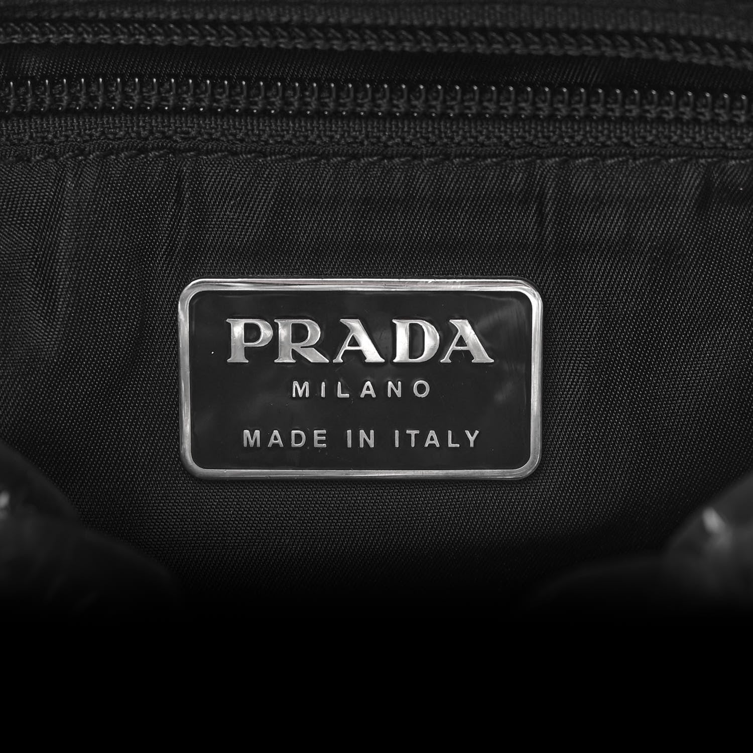 Prada Tessuto Nylon Briefcase Black 8 of 12