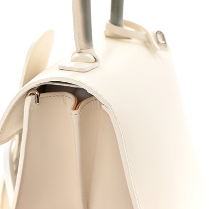 Delvaux Box Calfskin Mini Brillant Satchel Ivory 13 of 13