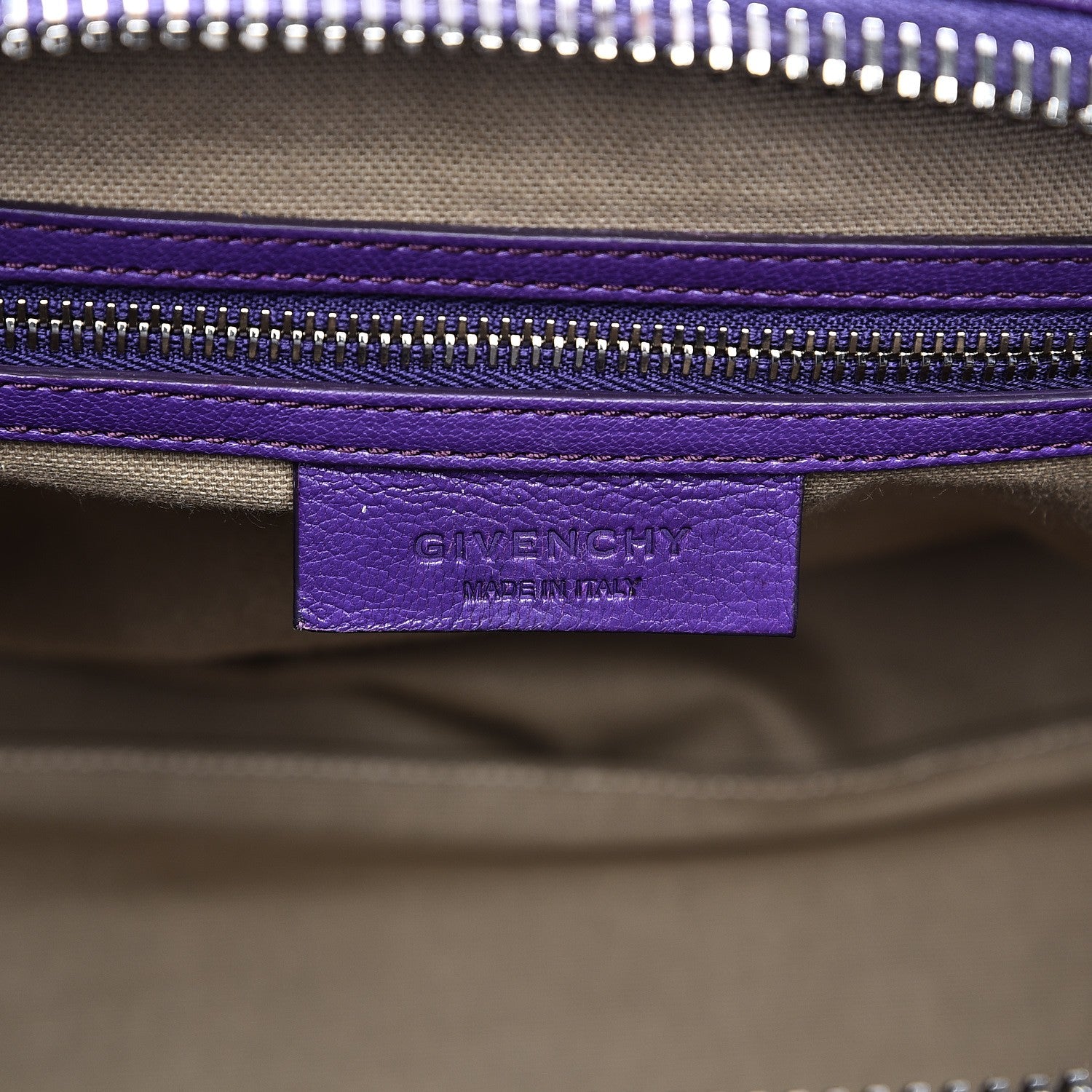 Givenchy Sugar Goatskin Medium Antigona Purple 15 of 18