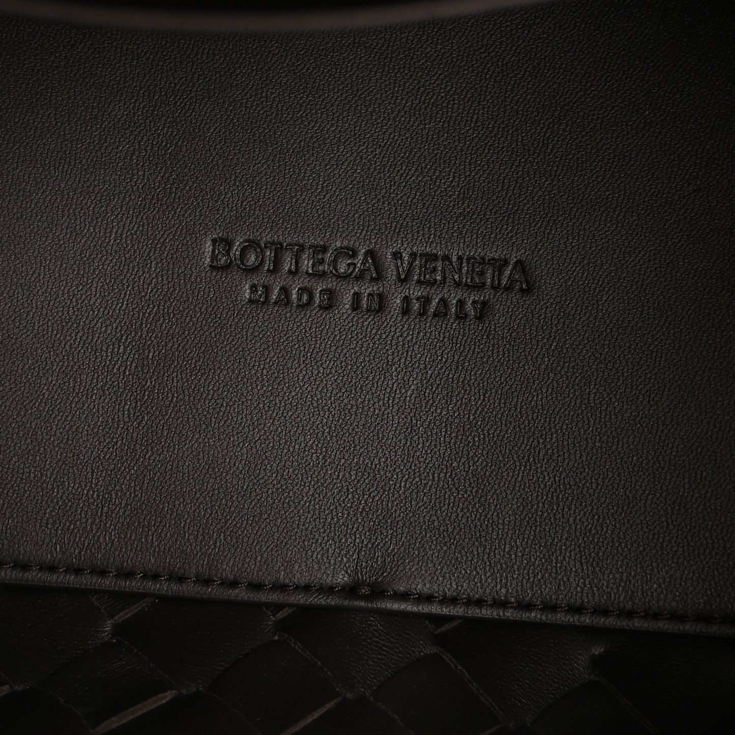 Nappa Intrecciato Small Andiamo Shoulder Bag Fondant