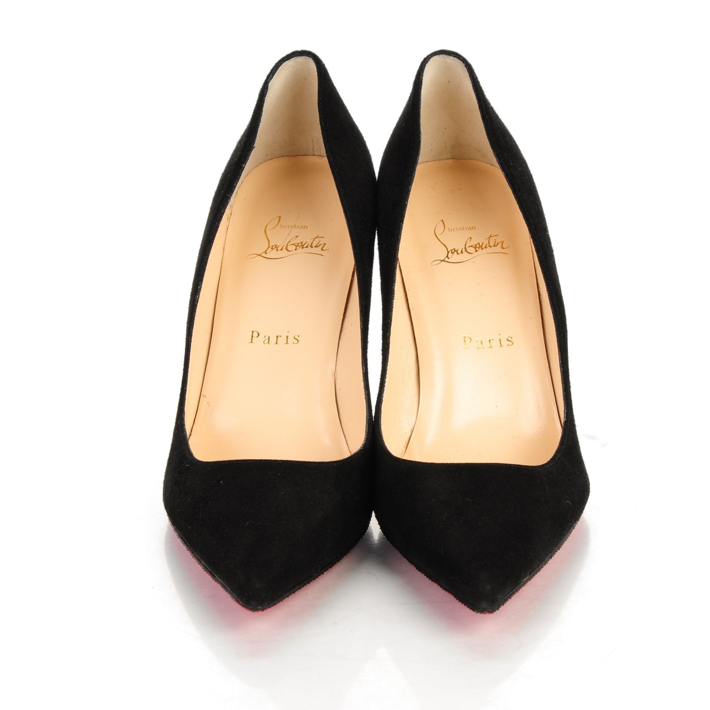 Suede Apostrophy 85 Pumps 38.5 Black