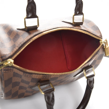Louis Vuitton Damier Ebene Speedy Bandouliere 25 6 of 10