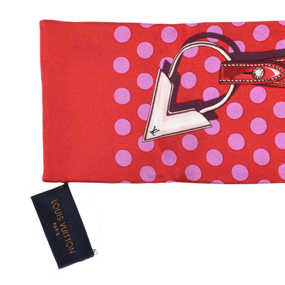 Louis Vuitton Silk Monogram Pop Confidential Bandeau Fuchsia 3 of 3