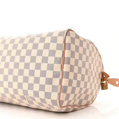 Louis Vuitton Damier Azur Speedy 35 10 of 10