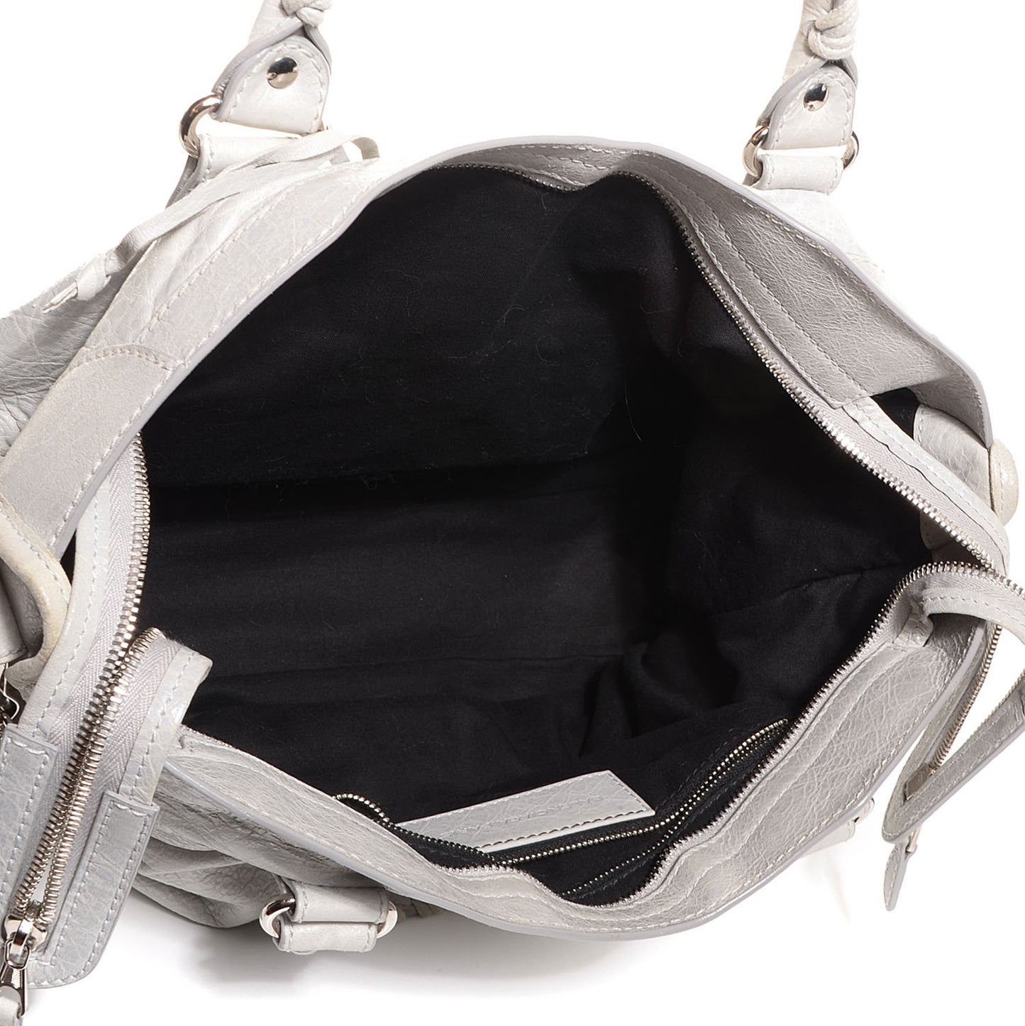 Agneau Giant 12 Silver Hardware City Gris Ciment