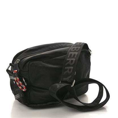 Burberry Nylon Logo Detail Crossbody Bag Black 3 of 9