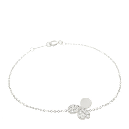 Tiffany Platinum Diamond Paper Flowers Bracelet 1 of 4